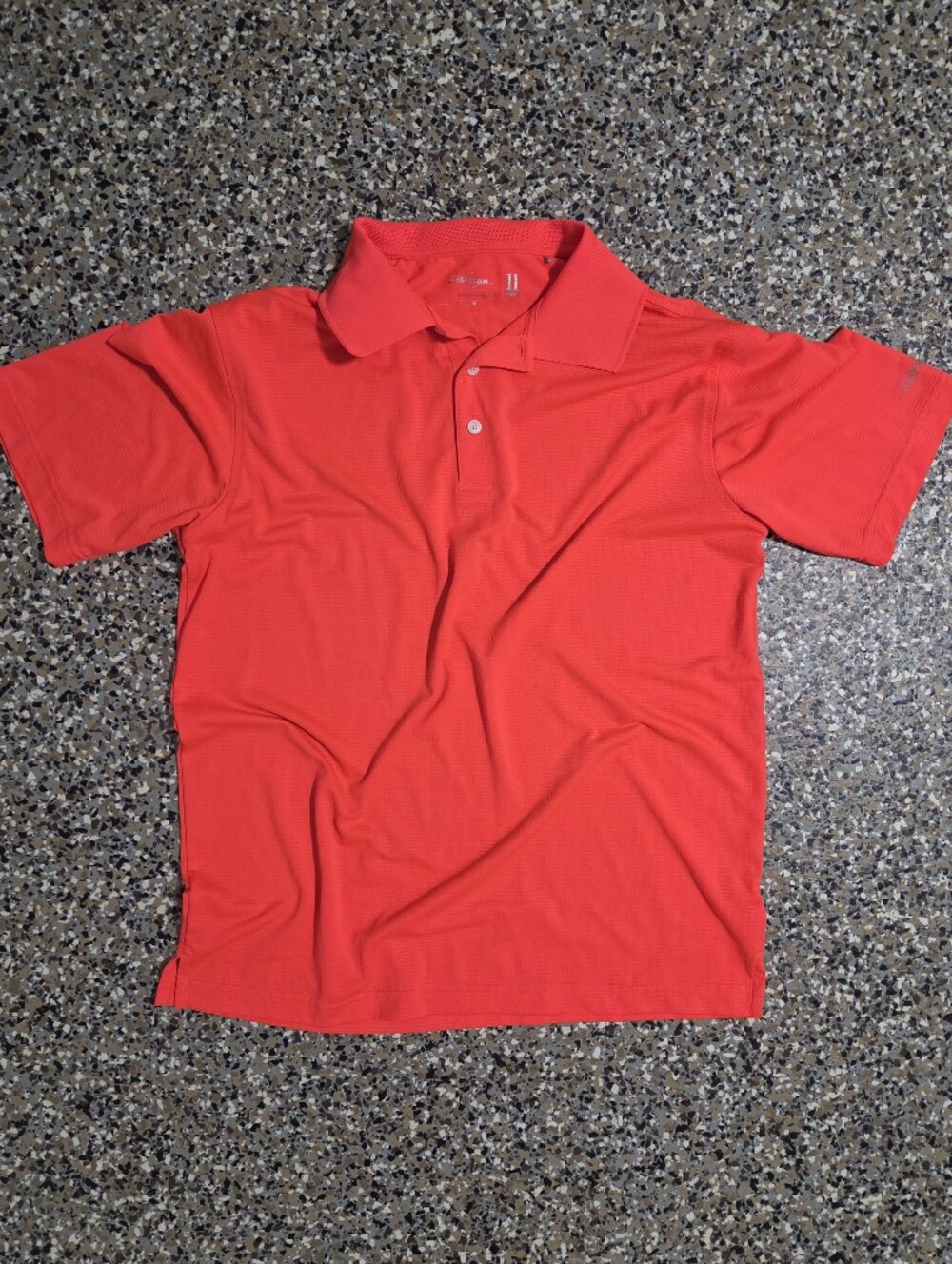 Walter Hagen Red Short-Sleeve Polo Shirt